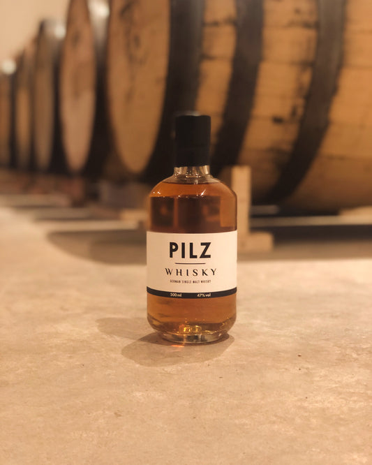 Whisky im Lagerhaus