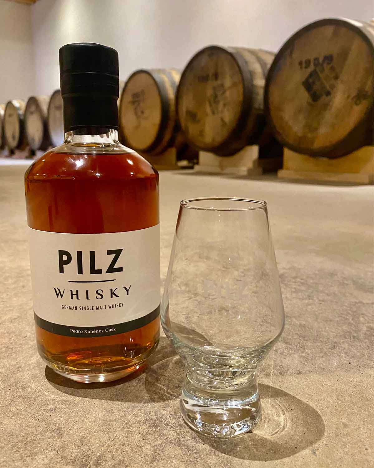 Pilz Whisky Pedro Ximénez Einzelfassabfüllung - 500 ml