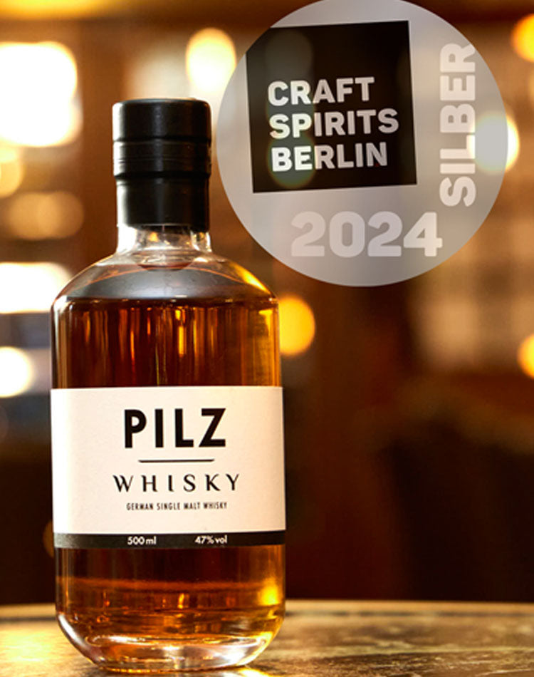Pilz Whisky Silbermedaille