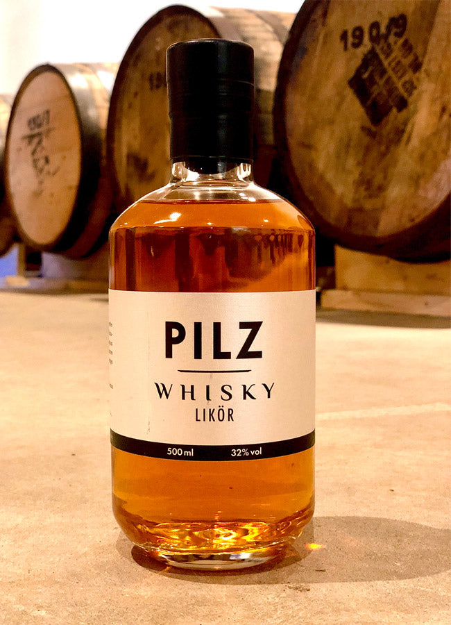 Likör Flasche im Lagerhaus