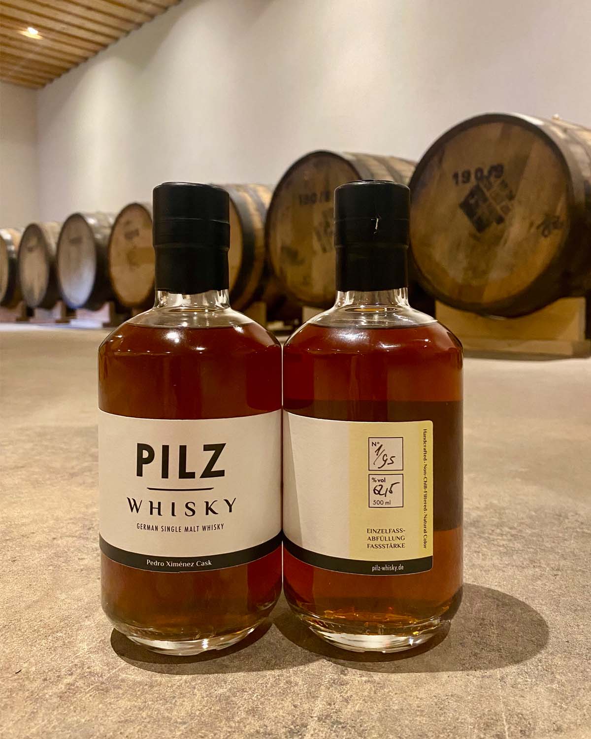 Pilz Whisky Pedro Ximénez Einzelfassabfüllung - 500 ml